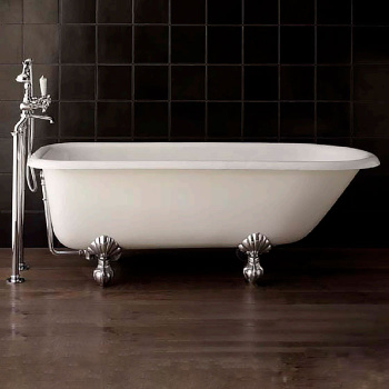 Чугунная ванна Devon&Devon Kensington 154x78 2MRKEN154CRDD