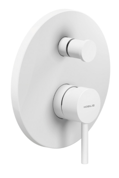 Смеситель для ванны Nobili Live LV00100/EWM белый