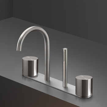 Смеситель для ванны CЕА Design Opus OPS 64 S сталь