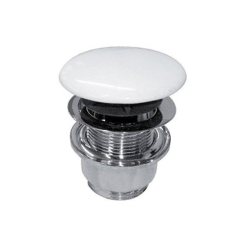 Донный клапан для раковины Cielo PIL01B белый