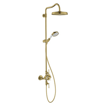 Axor Montreux Showerpipe Душевая стойка, с термостатическим смесителем, верхним душем 24.5см., и руч