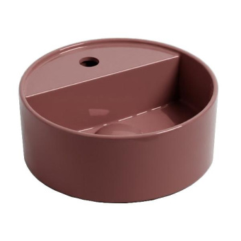 Раковина накладная Cielo Les Petites LPLAT CO 28 см красный