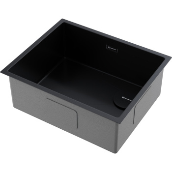 Мойка кухонная Omoikiri Taki 54-U/IF-GB Side SF графит 4997036