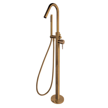 Смеситель для ванны Ramonsoler Odisea напольный с душевым комплектом медь 398503DCUC