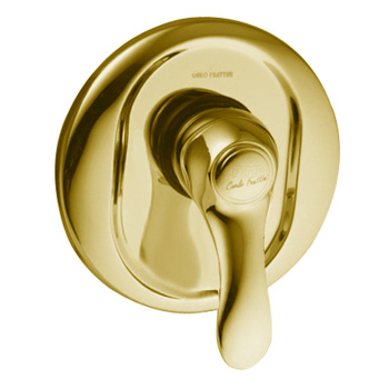 Смеситель для душа Fima Carlo Frattini Lamp встраиваемый, золото F3309X1OR