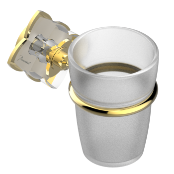 Стакан THG Petale De Cristal Clair U6A-F01-536 полированное золото