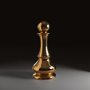 Cтатуэтка декоративная Kerasan Artwork Pedone, золото 471239