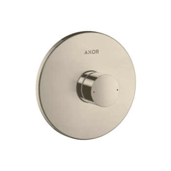 Axor Uno Встраиваемый смеситель для душа, однорычажный, внешняя часть, цвет: шлифованный никель 4560