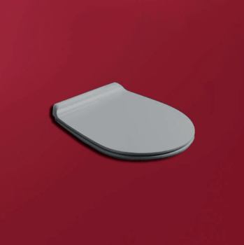 Сиденье для унитазас микролифтом Simas Vignoni VI004 cemento matt/cr cemento matt/хром