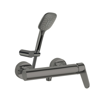 Смеситель для душа Ramonsoler Alexia с душевым комплектом графит 360801Q3GR