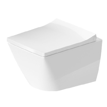 Чаша подвесного унитаза Duravit Viu 25730900001 WonderGliss белый