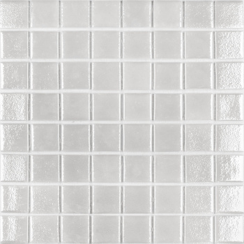 Мозаика на сетке Vidrepur Shell № 563 White 38x38 м2