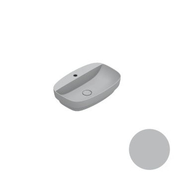 Раковина 60×40 Catalano Alvea встраиваемая с 1 отверстием Cemento satinato 0625601023