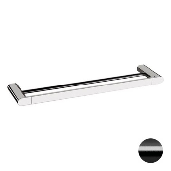 Полотенцедержатель Remer Lounge черный брашированный хром (CFP) LN33CFP