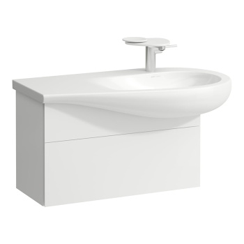 Laufen Alessi One  Тумба подвесная под раковину 814976, 730х320х340мм, с 1 ящиком, цвет: белый матовый (260)