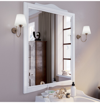 Зеркало Tw Veronica 83xh110см, bianco VER1183-B