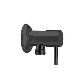 Кран угловой Ramonsoler 1/2 чёрный 3797NM