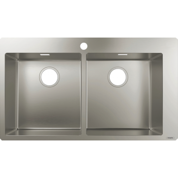 Мойка, Hansgrohe, S71, шгв 430*220*190, нержавеющая сталь