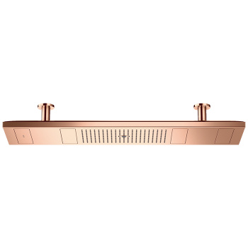 Axor ShowerHeaven Верхний душ 120x30см, 4jet, потолочный монтаж, c подсветкой 3700K, цвет: полирован