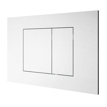 Клавиша двойного смыва для бачков Geberit/TECE Almar, белый матовый E330001.MW