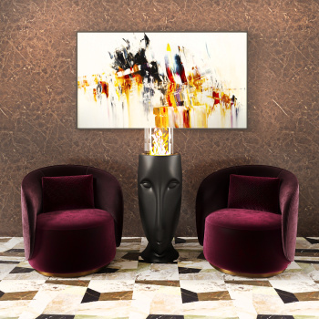 Камин биоэтаноловый для раковины Kerasan Artwork Moloco 7568K2