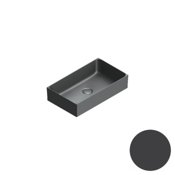 Раковина 60×35 h13 Catalano Premium накладная Nero satinato 0222600022