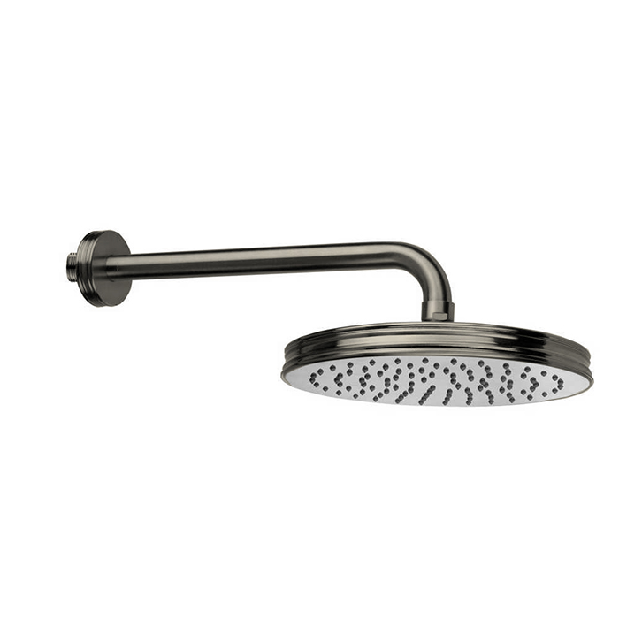 Bossini Liberty Верхний душ 21см., кронштейн 28см, цвет: сатин никель H27740G.094