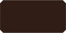 Керамическая плитка LaDiva Ottagono Liscia Caffe 15x30 Sat