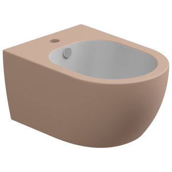 Биде подвесное биколор GSG Ceramic Design Like LKBISOBI000/032 White/Cipria Matt