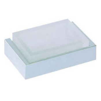 Мыльница подвесная Cisal Quad матовое стекло/хром QU09060021 Акция