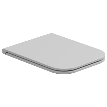 Крышка с сиденьем для подвесного унитаза с микролифтом GSG Ceramic Design Brio BRCOPRSLTICR000 белый глянцевый