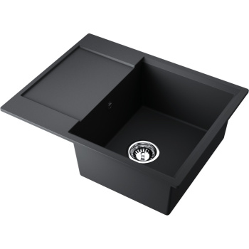 Мойка кухонная Omoikiri Daisen 65T-BL черная 4993519