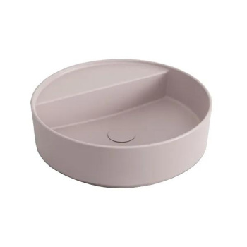 Раковина накладная Cielo Shui Comfort SHCOLATSF CP 45 см розовый