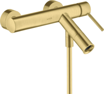 Axor Starck Смеситель для ванны , настенный, цвет: шлифованная медь 10411950