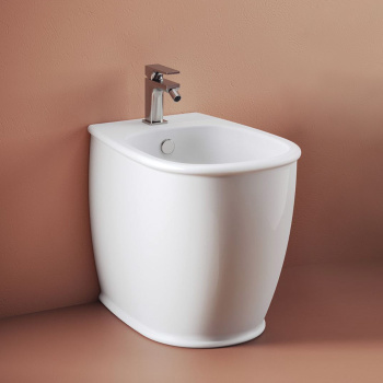 Биде напольное Artceram Atelier 52,5х37,5хh42, с 1 отв под смеситель, белый ATB002 01 00 *1