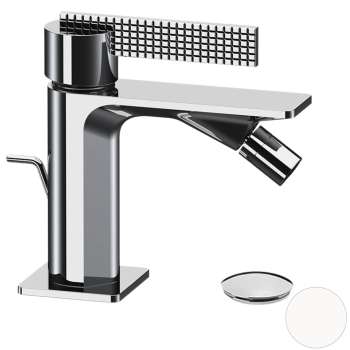 Смеситель для биде Daniel Club ANC60414 белый матовый