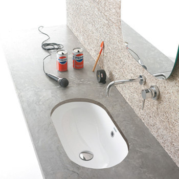 Раковина Globo Forty3 60х37х20 см, без отв., белый SC043.BI*0