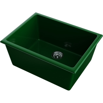 Мойка кухонная Omoikiri Okinoshima 61-U/I-RG Glossy royal green 4911263