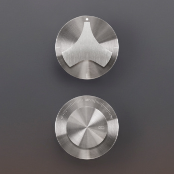 Смеситель для ванны CЕА Design Ziqq ZIQ 80 S с термостатом сталь