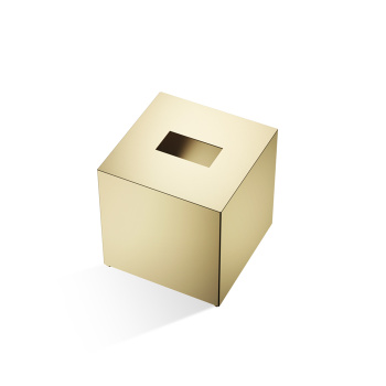 Диспенсер для салфеток Decor Walther Cube KB 83 13.3x13.3x13.5 золото матовое 845682