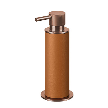Диспенсер для жидкого мыла ADJ D7xH19, copper/коньяк 4980.copper/09