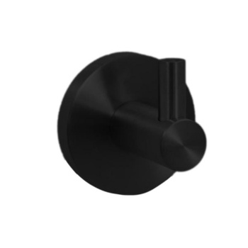 Крючок для ванной Nofer одинарный NIZA 16849.N черный