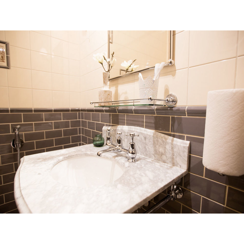 Ручка-крестик для смесителей Burlington T1 хром