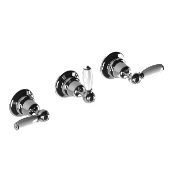 Встраиваемый смеситель для ванны Stella Italica Leve 3254 с переключателем, хром IL 01301 CR00