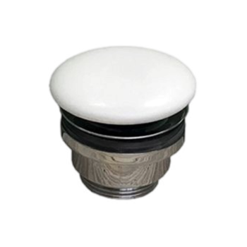 Донный клапан универсальный 1”1/4 с керамической крышкой GSG Ceramic Design PILTONUNIAR000 белый глянцевый