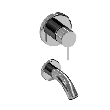 Внешняя часть встраиваемого смесителя для раковины Stella Lucilla LL 01412 CR00 хром