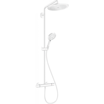 Душевая стойка, Hansgrohe, RainSelect, цвет-белый матовый