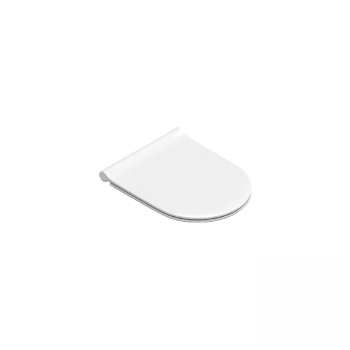 Сиденье для унитаза 46×35 Catalano SFERA с микролифтом тонкое Bianco lucido 0551200001