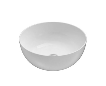 Раковина Globo T-Edge для установки на столешницу размер 37 см диаметр цвет bi (Bianco) B6T37BI