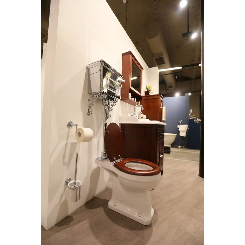 Сиденье для унитаза Burlington S42 красный